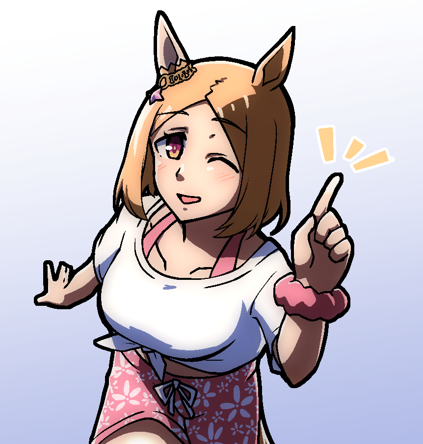 ウマ娘「Gaze on トップロード!#ウマ娘 」|たんべ＠🍈委託中のイラスト