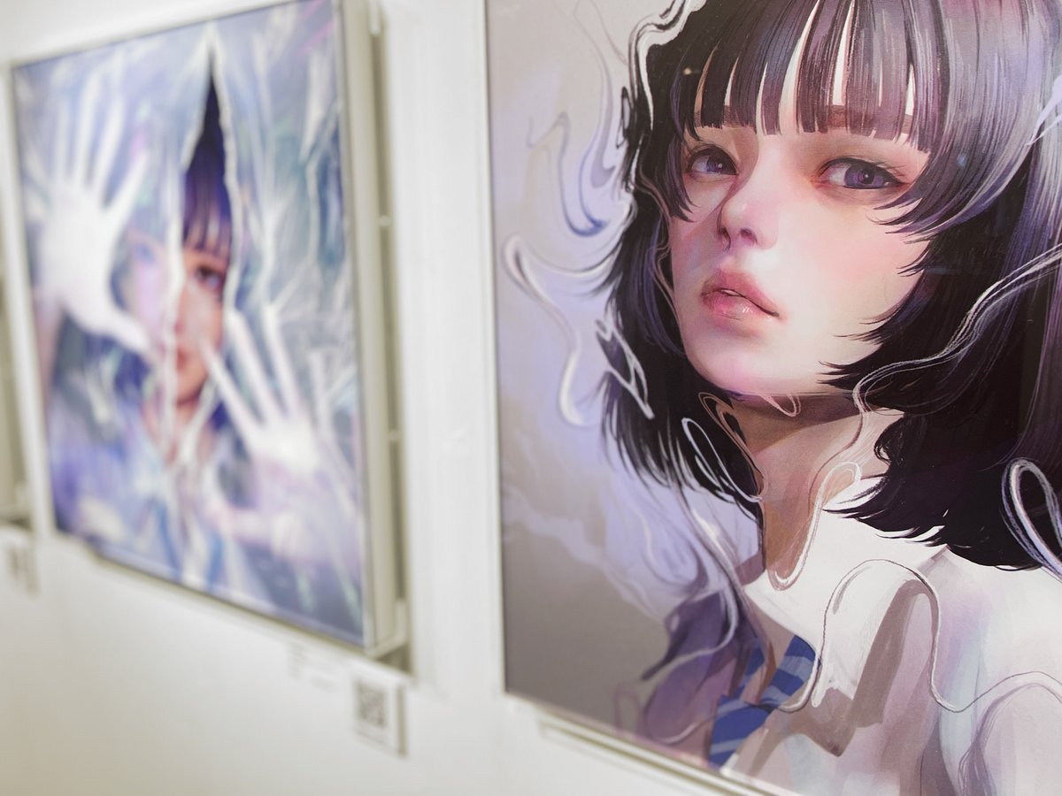 「wataboku solo exhibition "SHAPE MEMORY"a」|watabokuのイラスト