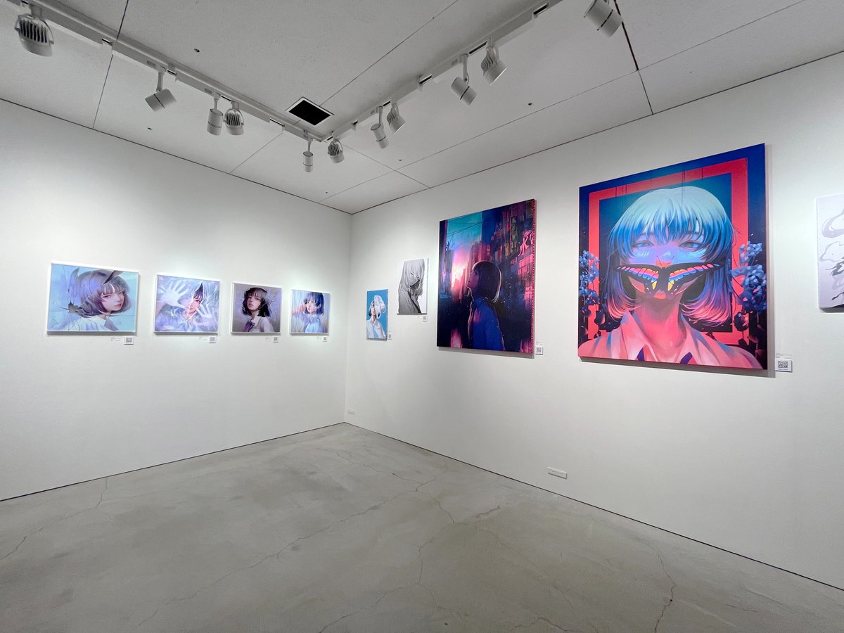 「wataboku solo exhibition "SHAPE MEMORY"a」|watabokuのイラスト