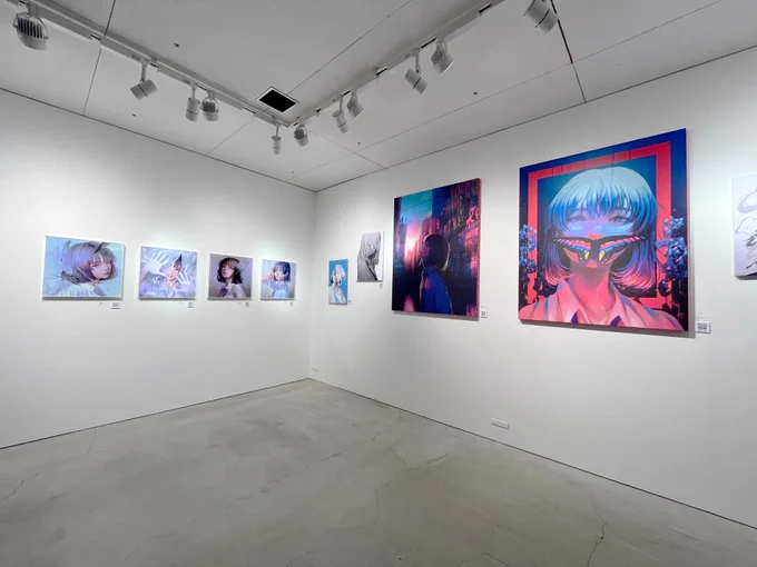 wataboku solo exhibition "SHAPE MEMORY"at chignitta, OSAKA, JAPAN /  
