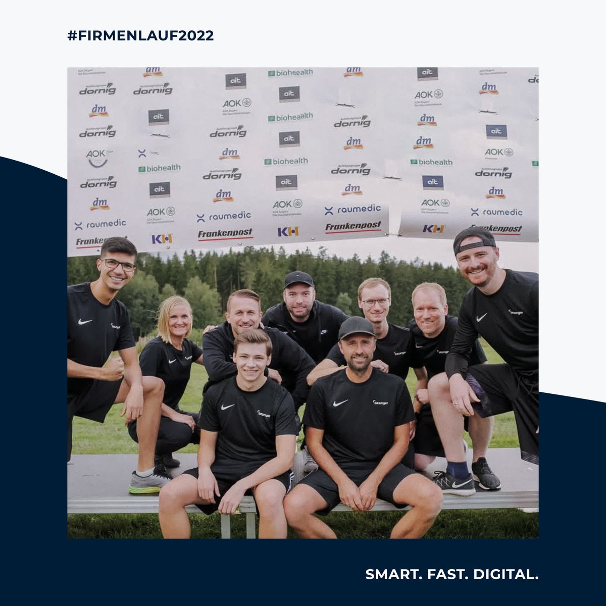 bitzinger's tweet photo. Frankenpost-Firmenlauf 2022 🏃
#smart #fast #digital #firmenlauf #teamevent#digital #digitalagentur #digitalmarketing #agencylife #agenturleben #oberfranken #hochfranken #hofandersaale #typo3 #typo3v11 #typo3agentur #webentwicklung #webdesign #internetauftritt #corporatedesign https://t.co/oRxuNdYMv3