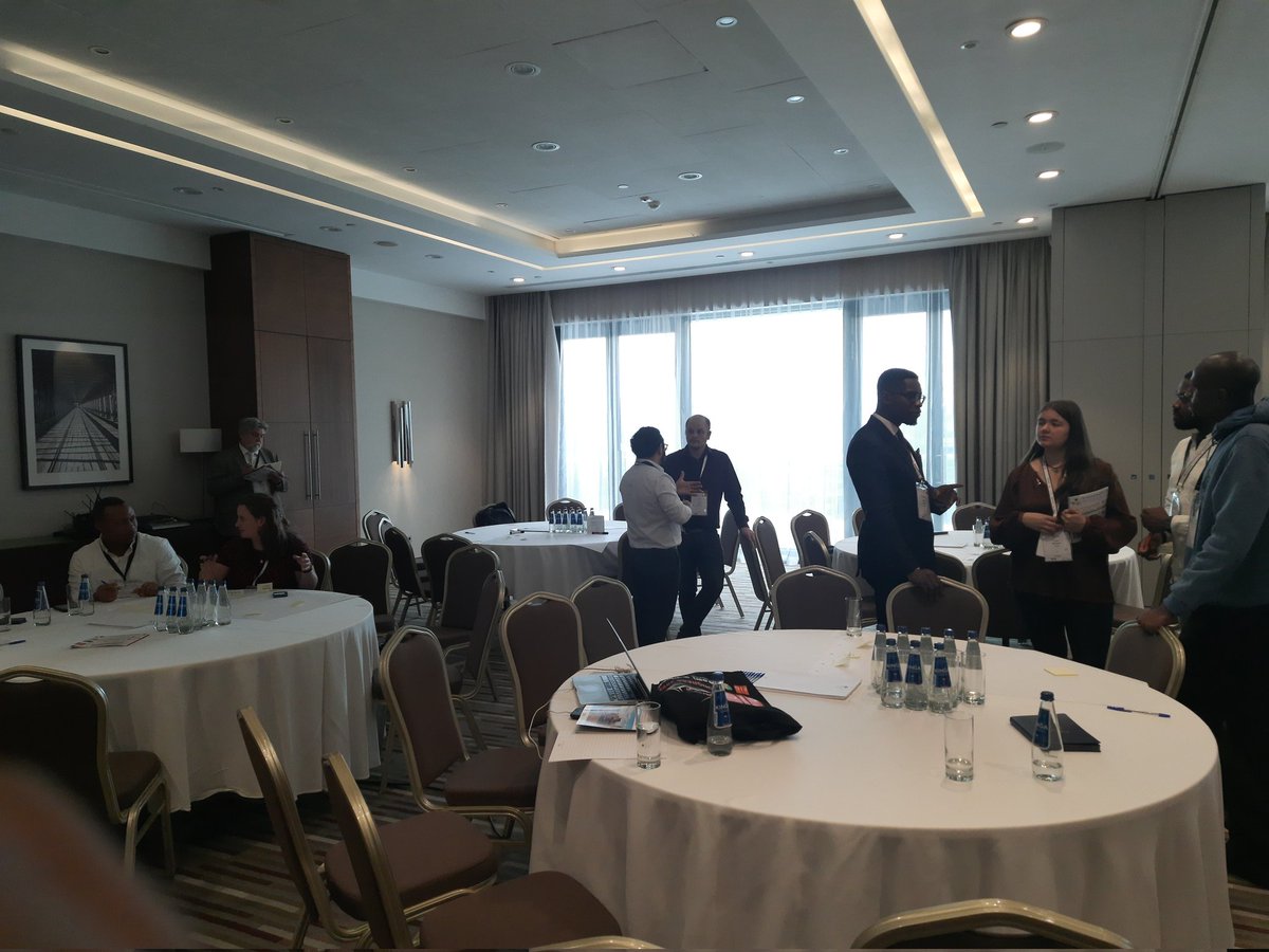 geo_connect_org's tweet photo. #YoungSurveyors and Seasoned Surveyors having collaborative discussions on the next steps for the #YoungSurveyorsNetwork @fig_young
Each group tackling each question during the breakout session at the #FIGCongress
#YoungSurveyorsNetwork
#YSN
#FIG
#FIGCongress https://t.co/XsS6NtD7fn