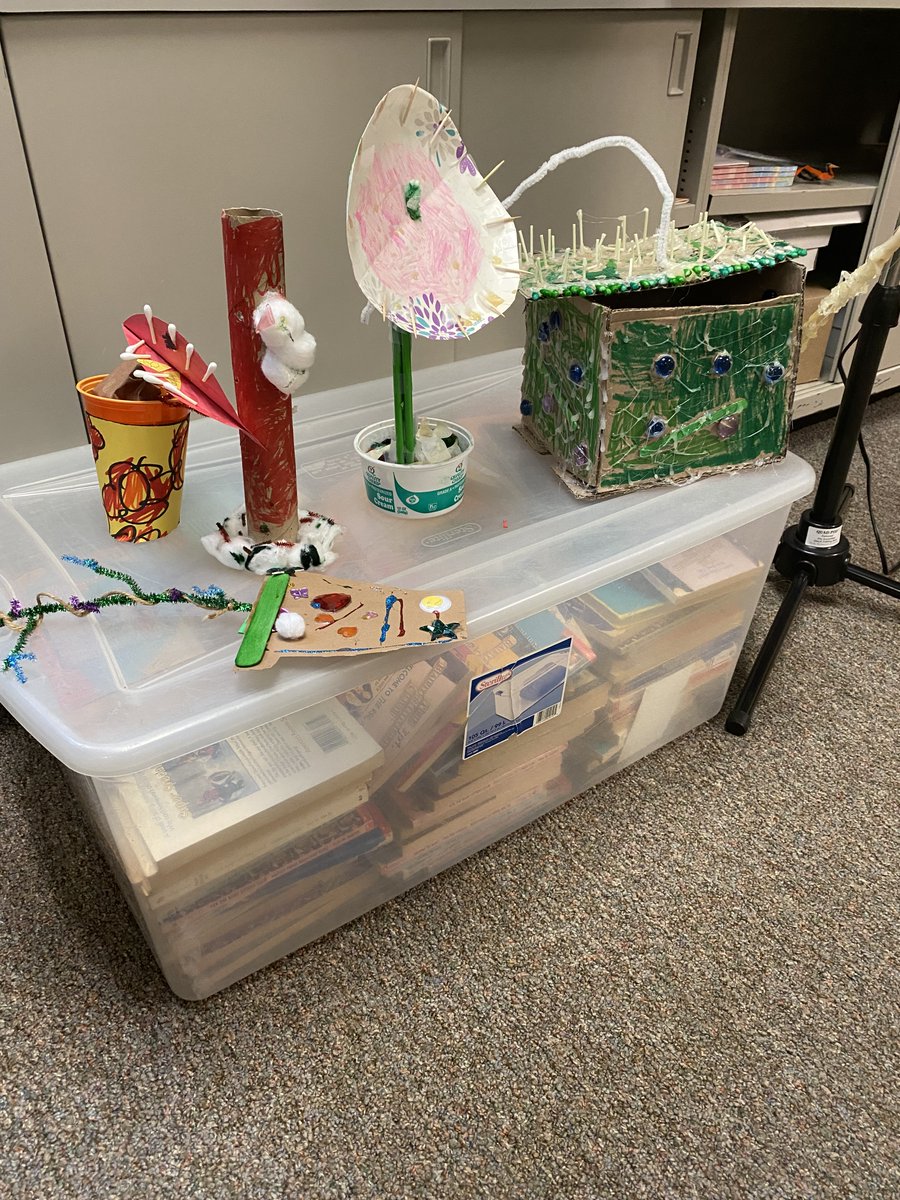 CH_Elementary's tweet photo. Learners in the ILX Program have written their first Pen Pal letters to residents of St. Benedict Manor.  They were also busy creating their own carnivorous plants.  
#SOARtoNewHeights https://t.co/THr3plNYTQ