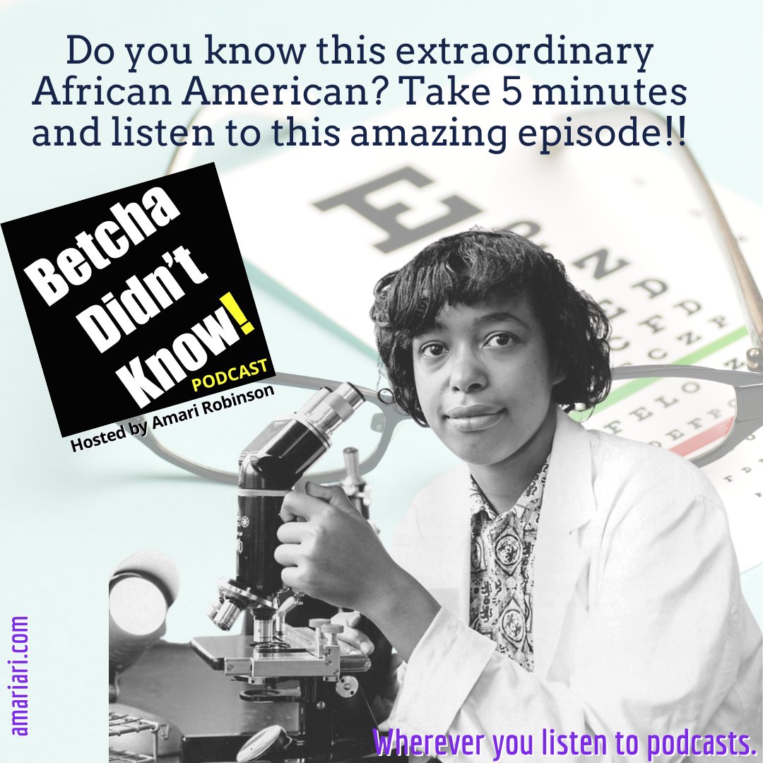 Listen in to learn about this amazing African American Ophthalmologist! 

#blackgirlentrepreneur #blackdesigners #blackgirldesigner #blackgirlmagic #blackownedbusiness #blackexcellence #blackwomen #blackgirlscode #blackpodcaster #casting #webdmg