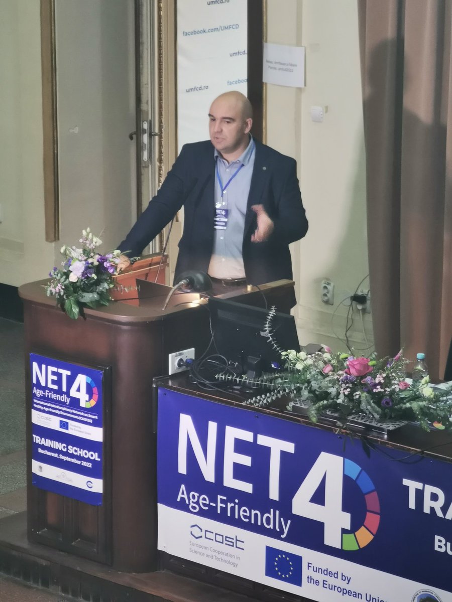 ivanchorbev's tweet photo. @Net4AgeFriendly Training School in Bucharest started! https://t.co/RnsKO939Dc