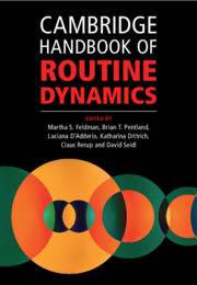 Karl Weick reviews the Cambridge Handbook of Routine Dynamics, edited by Martha Feldman (<a href="/Social_Ecology/">UCI Social Ecology</a>), Brian Pentland (<a href="/MSUBroadCollege/">MSU Broad College of Business</a>), @lucianadadderio, Katharina Dittrich (<a href="/WarwickBSchool/">WBS</a>), Claus Rerup (@FrankfurtSchool) &amp; David Seidl (<a href="/UZH_en/">University of Zurich</a>).
journals.sagepub.com/doi/full/10.11…