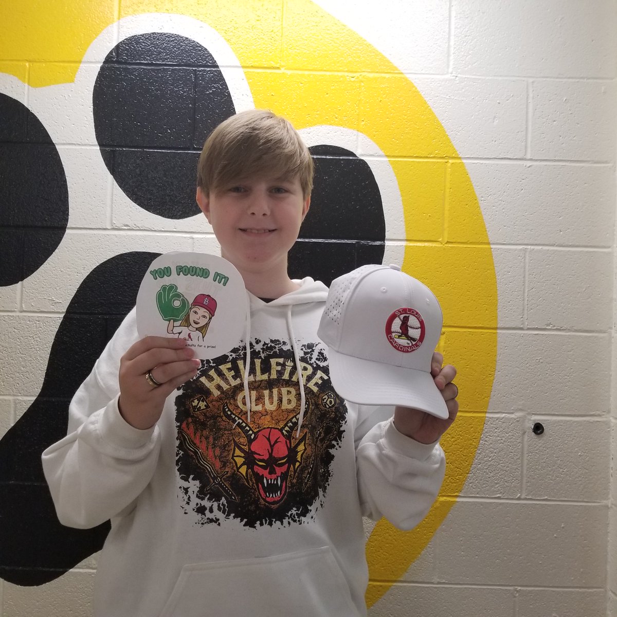 Winner #3 from my Buerkle Walk. Keep searching for my hidden Bitmo!