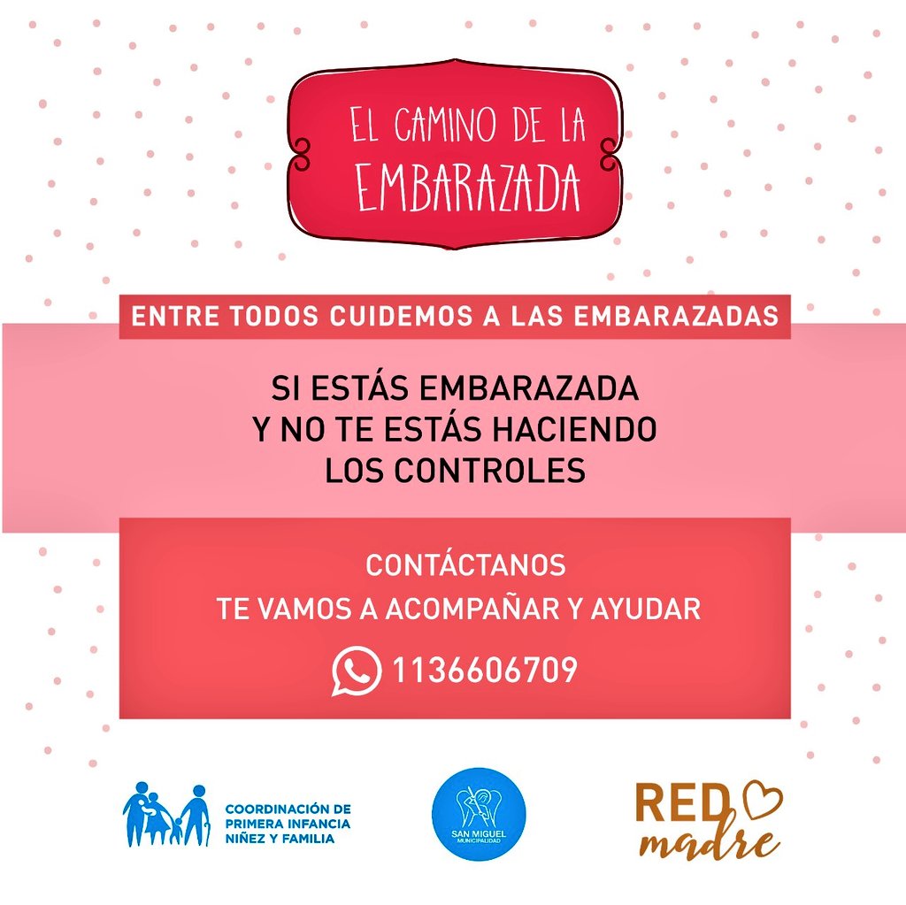 Como todos los martes y jueves, seguimos buscando y acompañando embarazadas 🤰barrio por barrio.Este martes, estaremos por el Barrio trujuy. Ante cualquier consulta para turnos, análisis o ecografias, llamar a Red Madre: 1136606709