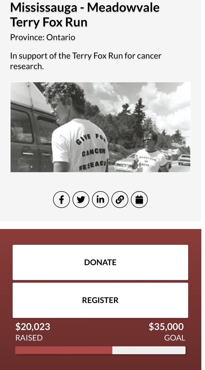 FoxMeadowvale's tweet photo. Home stretch! Less than one week left to register! 🔗🔗 ➡️➡️ https://t.co/wSVosq0ZlS.  🏃‍♀️ 🚴 ♿️🛼💪💪💪💪. Help us achieve our fundraising goal! https://t.co/WK4YzTrVKU