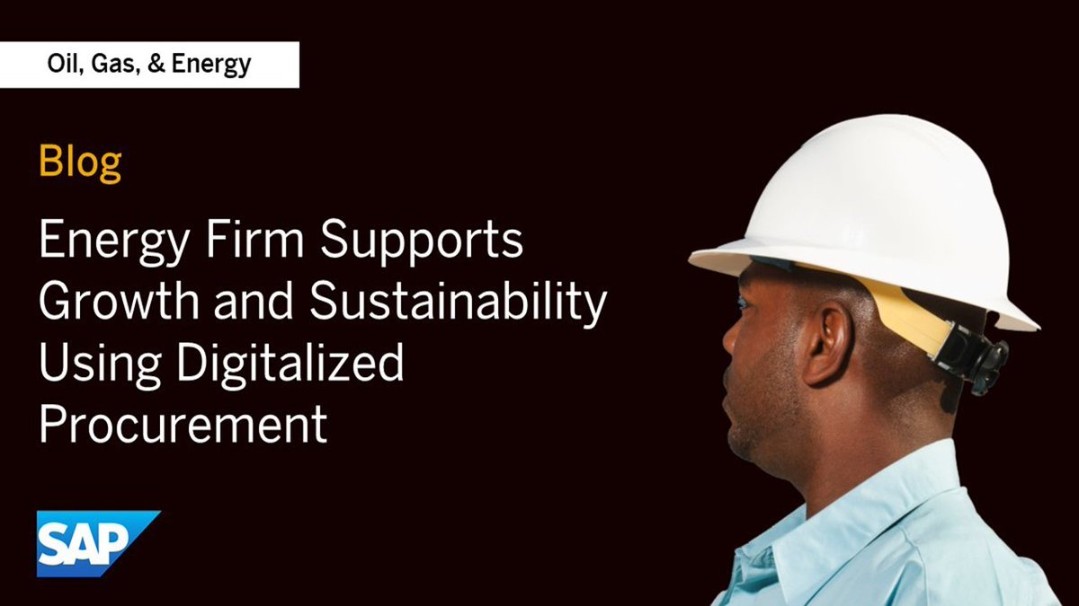 mevaduran's tweet photo. Check out our latest blog to see how @omv takes business success to the next level by leveraging digitized #procurement technology. Read more: #oilandgas #SAP https://t.co/fERKzfpV7Q https://t.co/2Xd2vtXbWO