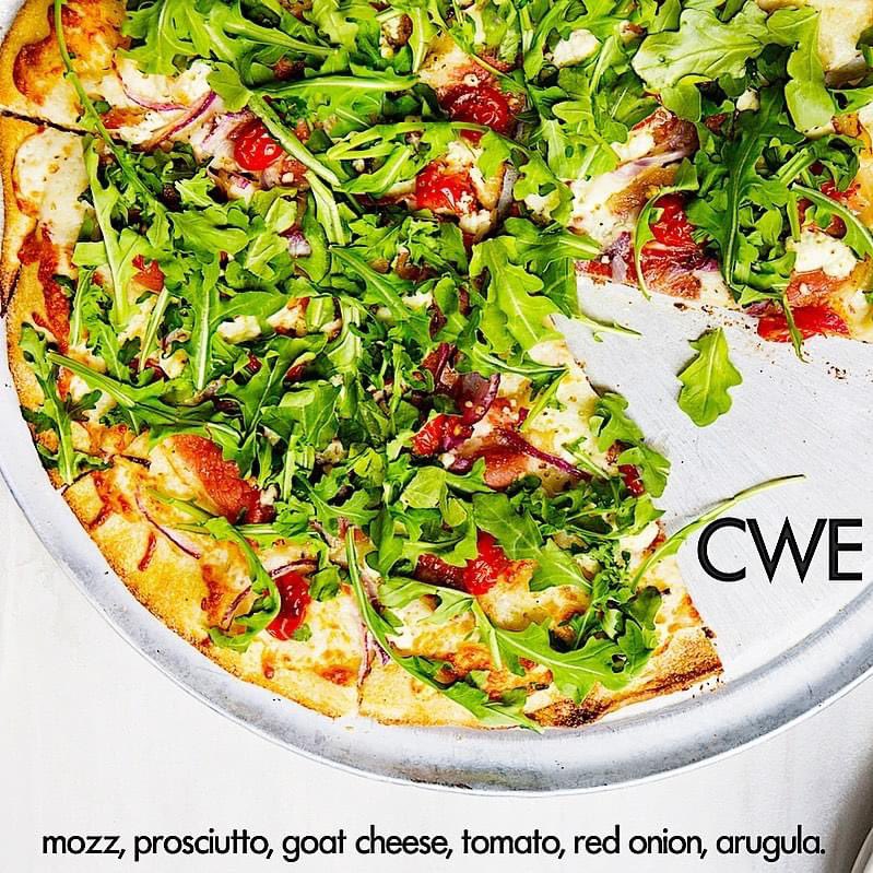 The neighborhood is awesome, and so is the pizza namesake: The Central West End is a thin crust Pi topped with mozz, prosciutto, goat cheese, tomato, red onion and arugula.