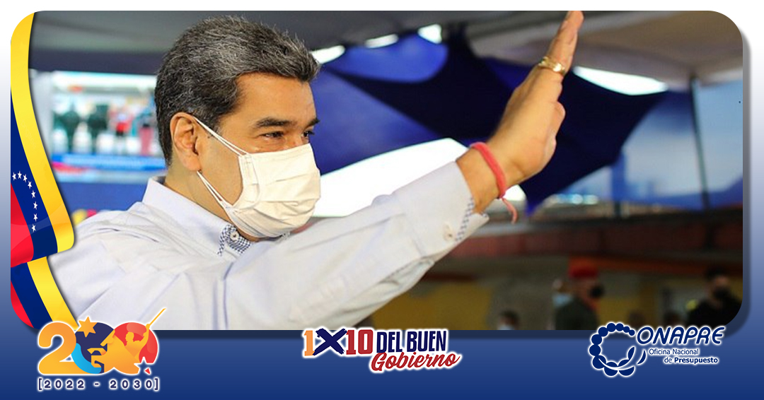 onapre_oficial's tweet photo. #Conoce | El Presidente de la República Bolivariana de Venezuela, @NicolasMaduro, exhortó a los venezolanos a compartir, hacer y vivir desde el amor, pues “solo desde allí se construye lo maravilloso para la Patria”.

#LaPazNosUne #Venezuela #Patria #Pueblo https://t.co/QSG7EXkmU2
