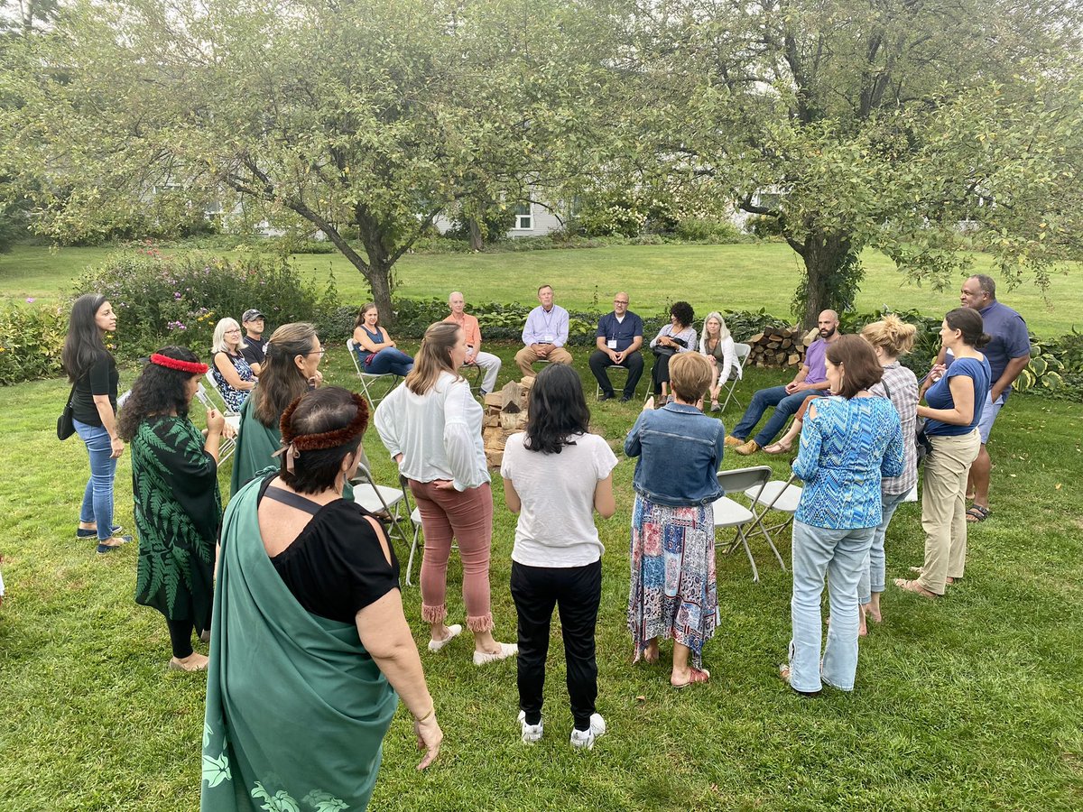 CSPfellows's tweet photo. Today’s #MentalHealthMonday is brought to you as we gather our Cohort 4 / 2019 for their graduation from Clinical Scholars. 

Our Resilience Hawai’i team opened our time together as we acknowledged the lands we are on &amp; come from &amp; who we bring with us into the work we do. https://t.co/MhCKPpm2Fv