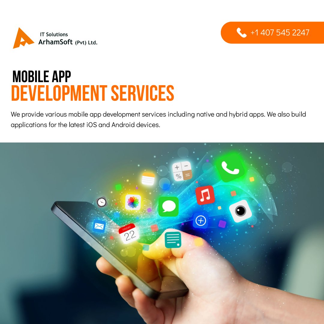 ArhamSoft's tweet photo. We are a full-service mobile app development company that offers a wide range of top-quality services, including native and hybrid apps.
https://t.co/b8ilHmCsaz
#androidappdeveloper #iosappdevelopers #mobileappdevelopment #mobileapplicationoutsourcing #arhamsoft https://t.co/7AYCkWCOTa