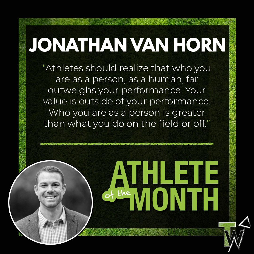tacklewhatsnext's tweet photo. We're highlighting @jonvanhorn as our September #AOTM! Jonathan was on Ep. 8 of #TWNTimeout and shared his journey through soccer and his work today supporting the athlete community with SHIFT. Watch the full conversation here: https://t.co/dFSHDTijLo https://t.co/7Mt6DM6jUZ
