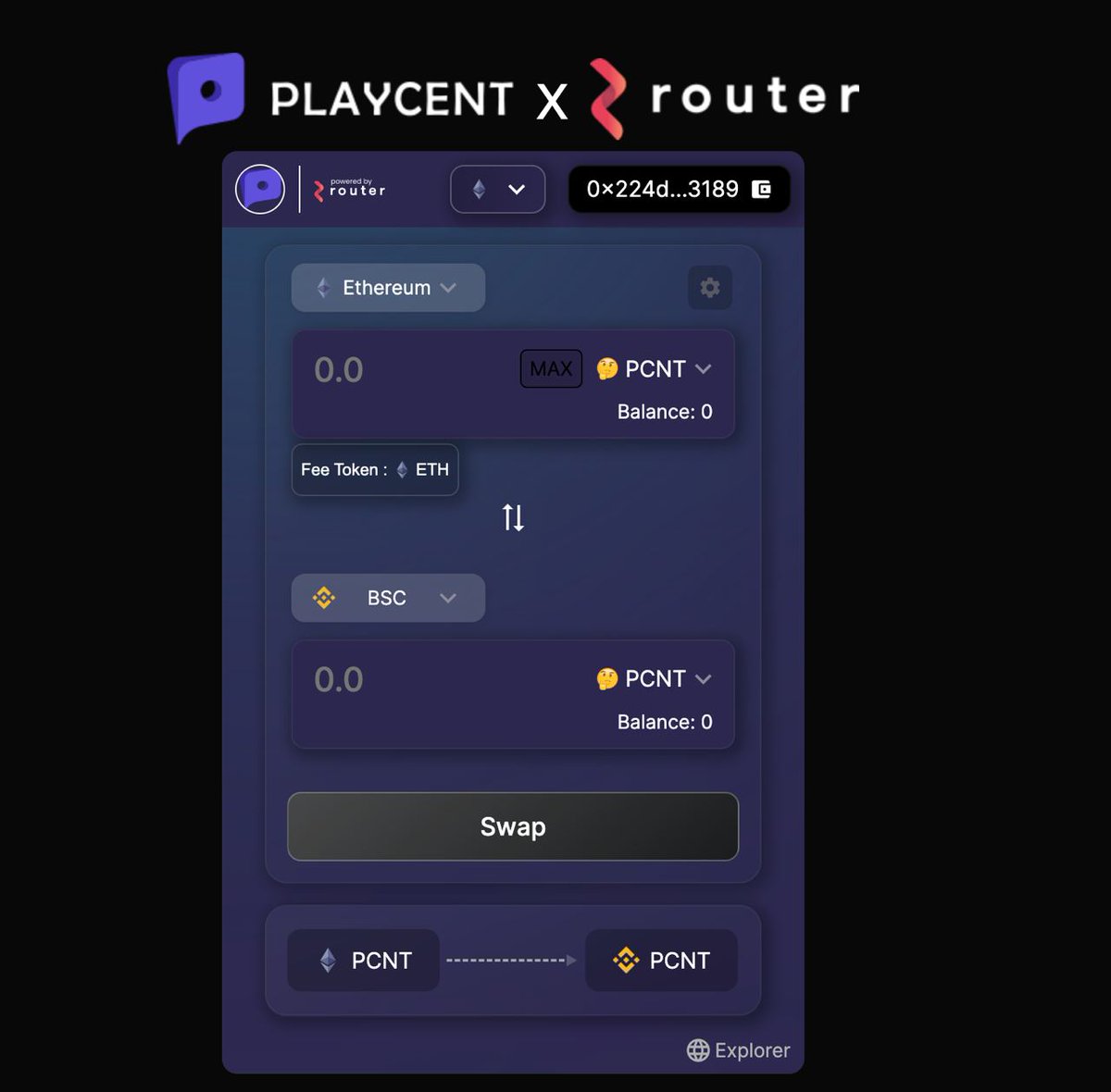 Router Protocol tweet media