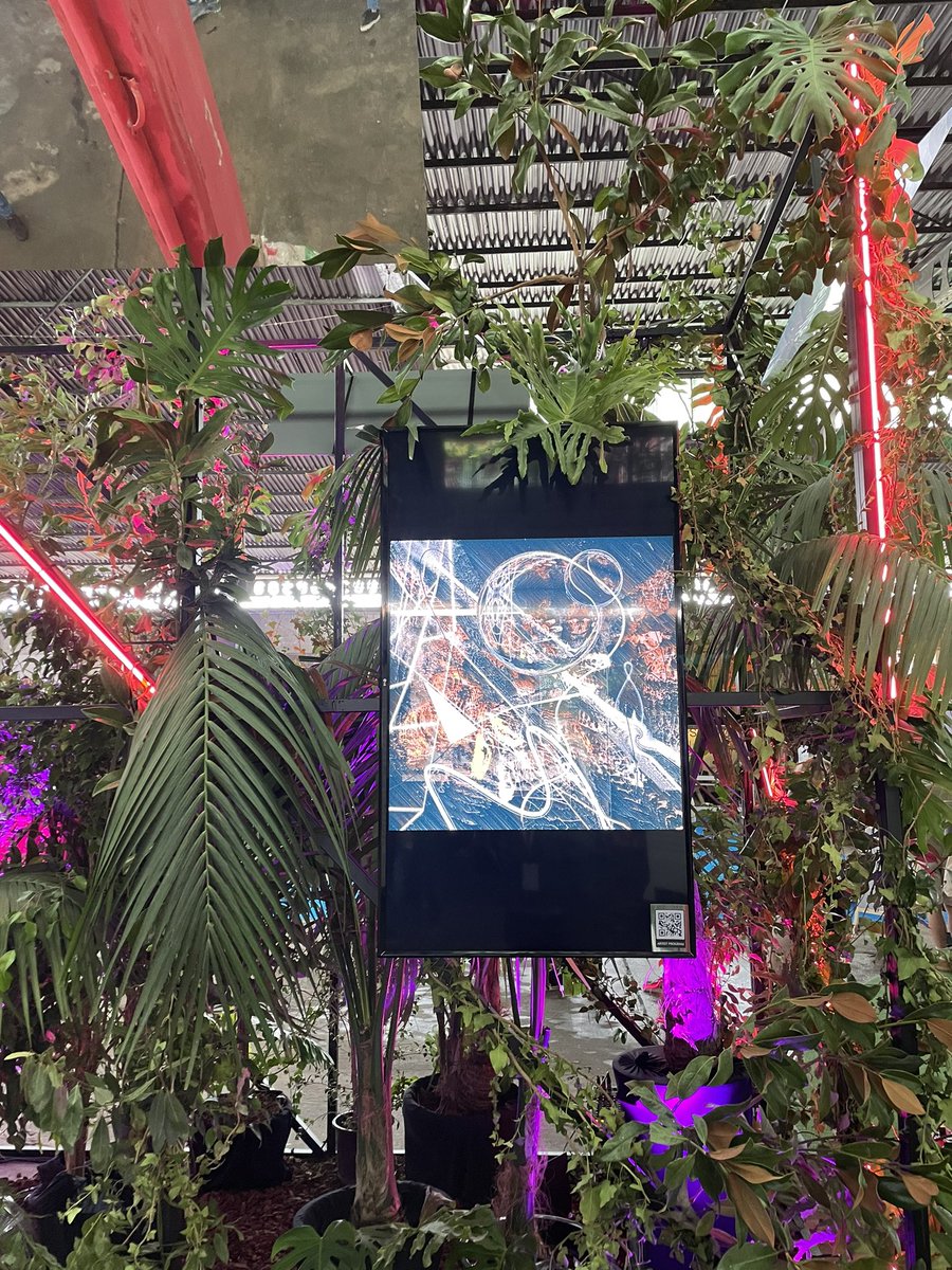 Extremly happy to see a piece by my friend <a href="/strakts/">Strakts</a> featured at #NEARCON 

And to make it even better it’s a piece I own from him !

Fertile by <a href="/strakts/">Strakts</a> 
Congrats mate !!
