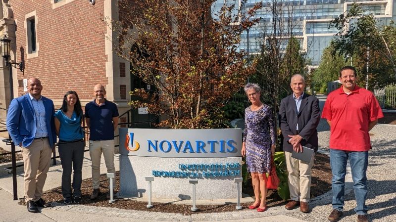 SeedingLabs's tweet image. Thanks to Drs Jonathan Spector and Joseph Twomey for hosting us and our visiting #InstrumentalAccess scientist/clinician @PaulinoRobert of @unibeenlinea @unibeinvestiga! We enjoyed touring the facilities and making connections at @Novartis @NovartisScience #nibr