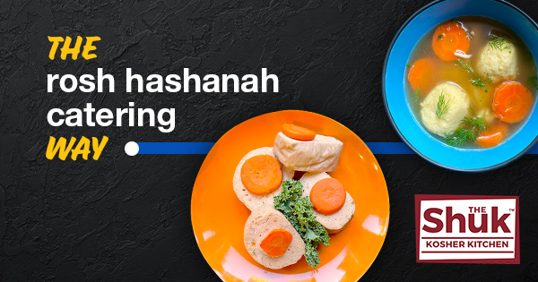 Let us make your Rosh Hashanah dinner easy! Our Shuk Kosher Kitchen catering offers both Kosher and Non-Kosher options to make your holiday extra delicious. Place your orders today: bit.ly/3B8XFdH