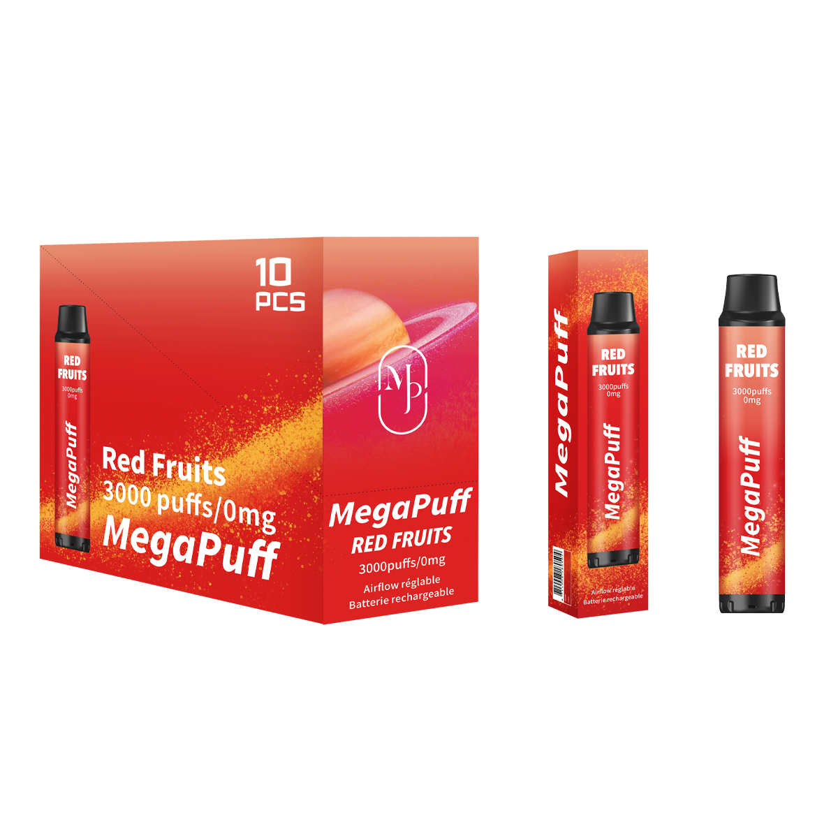 Megapuff1's tweet photo. Red Fruits possède une résistance de 1 ohm, cette
e-cigarette jetable 8 ml est un appareil activé par
inhalation. De plus, le pod est rechargeable (MICRO USB) et l’airflow est réglable. Il propose 3000 PUFFS

#megapuff #jetable #cigaretteelectroniquejetable
#recyclable #puffpuff https://t.co/FIqVHtjgql