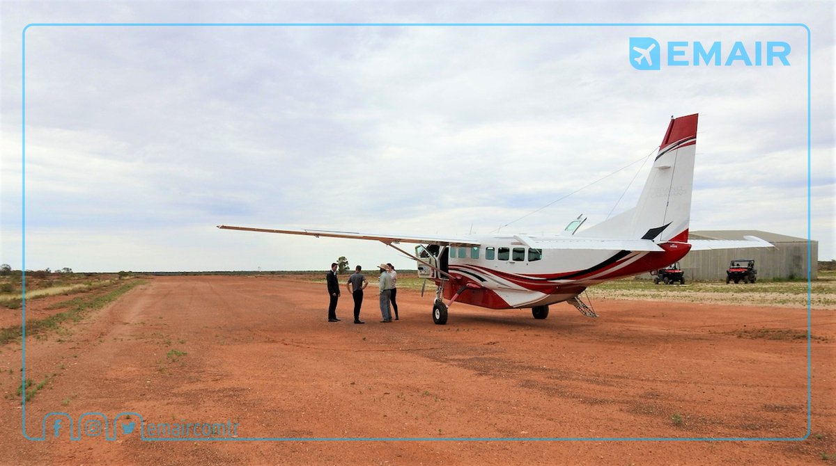 emaircomtr's tweet photo. Cessna Grand Caravan EX is ready to fly in Australian Outback!
•
Cessna Grand Caravan EX Avustralya Outback'te uçuşa hazır!
•
#emair #cessna #citation #cessnaturkey #flycessna #cessnacitation
#cessnacaravan #caravannation #turboprop #caravanex #c208
#c208grandcaravan https://t.co/Wu0pRmurwJ