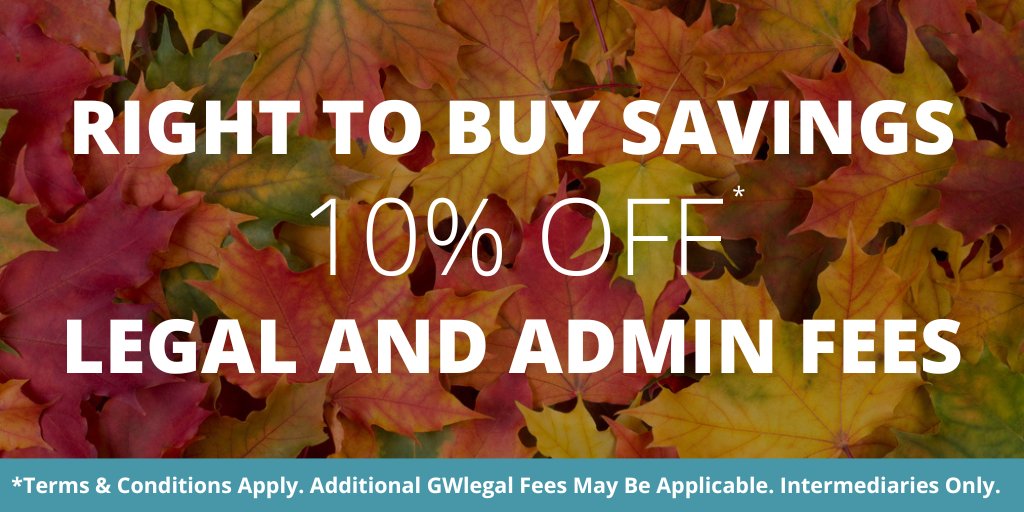 GWlegal's tweet photo. #RightToBuy is a popular and helpful way to get on the #propertyladder! π‘π
If your #client requires services in this throughout September, theyβll be happy to hear weβre offering 10% #discounts off our #legalfee! π€β‘οΈ https://t.co/UznGgfYtqh
T&Cs Apply
#BizHour #B2B #RTB https://t.co/9CjFuEj0e6