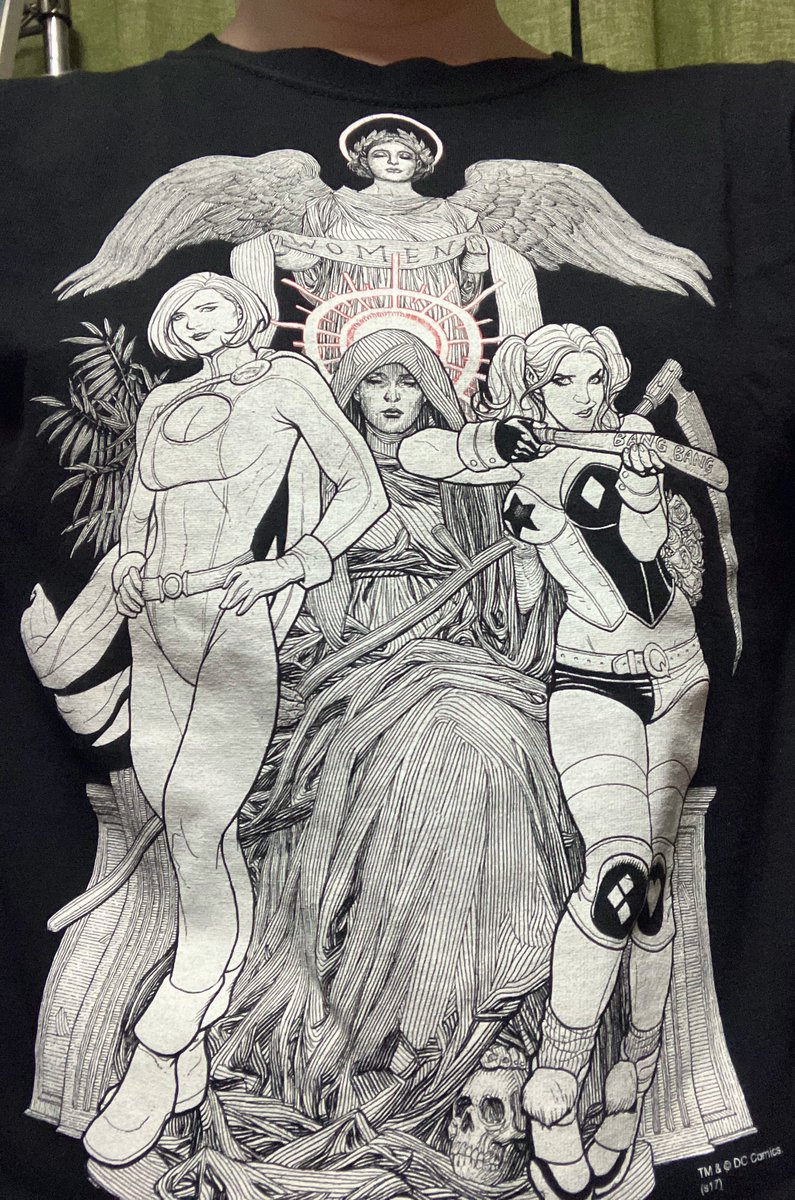 たまたま今日はフランクチョ先生のハーレイ(とパワガ)Tシャツを着ているのだった 
