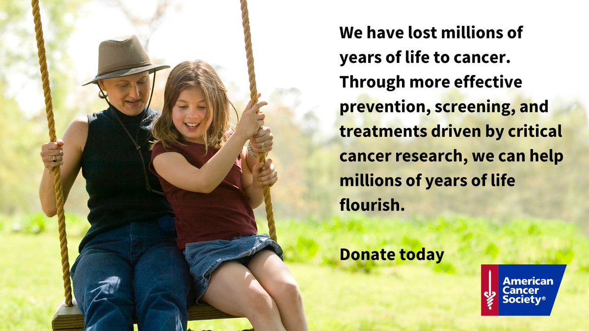 AmericanCancer's tweet photo. Cancer has taken more than 8.7 million years of life among people ages 16 to 84 in the US. Innovative giving methods such as crypto donations via @TheGivingBlock can help keep that number from rising. 

Learn more about the #CancerCryptoFund here: https://t.co/VXQnOiBsKq https://t.co/8QPle7lkfC