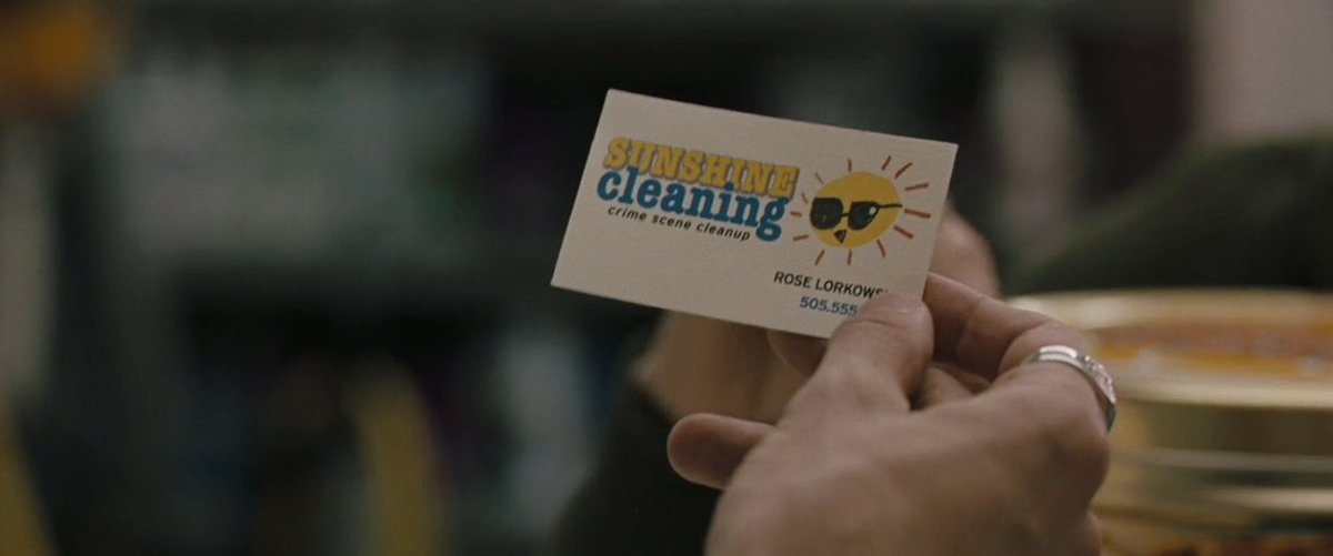 mymoviecaps's tweet photo. Film;#SunshineCleaning
Director:#ChristineJeffs
Stars:#AmyAdams #EmilyBlunt #AlanArkin

In order to raise the tuition to send her young son to private school, a mom starts an unusual business biohazard removal/crime scene clean-up service  with her unreliable sister. https://t.co/wJcfFH5JrQ