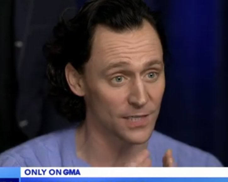 the category is the most beautiful eyes in the world and tom hiddleston is the absolute winner