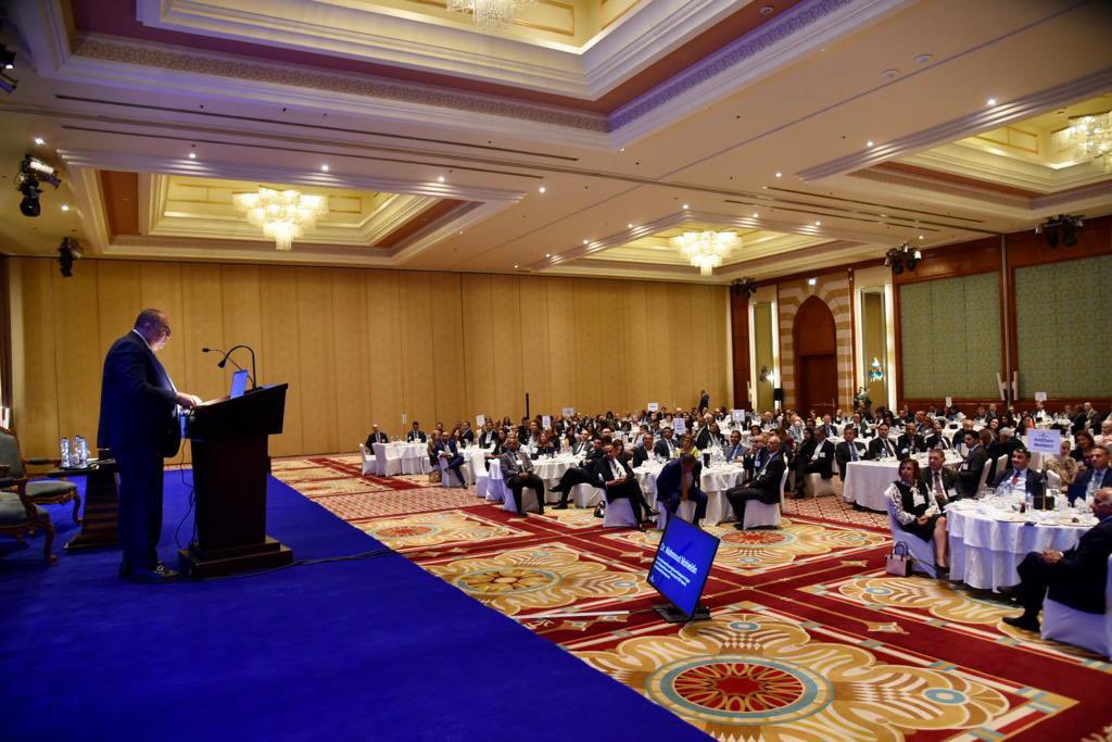 amcham_egypt's tweet photo. H.E. Mahmoud Mohieldin
UN Climate Change High Level Champion for Egypt @UNenvoyMM addresses AmCham members @Cop27P #egypt4business #Sustainability https://t.co/9OuUtcPRMY