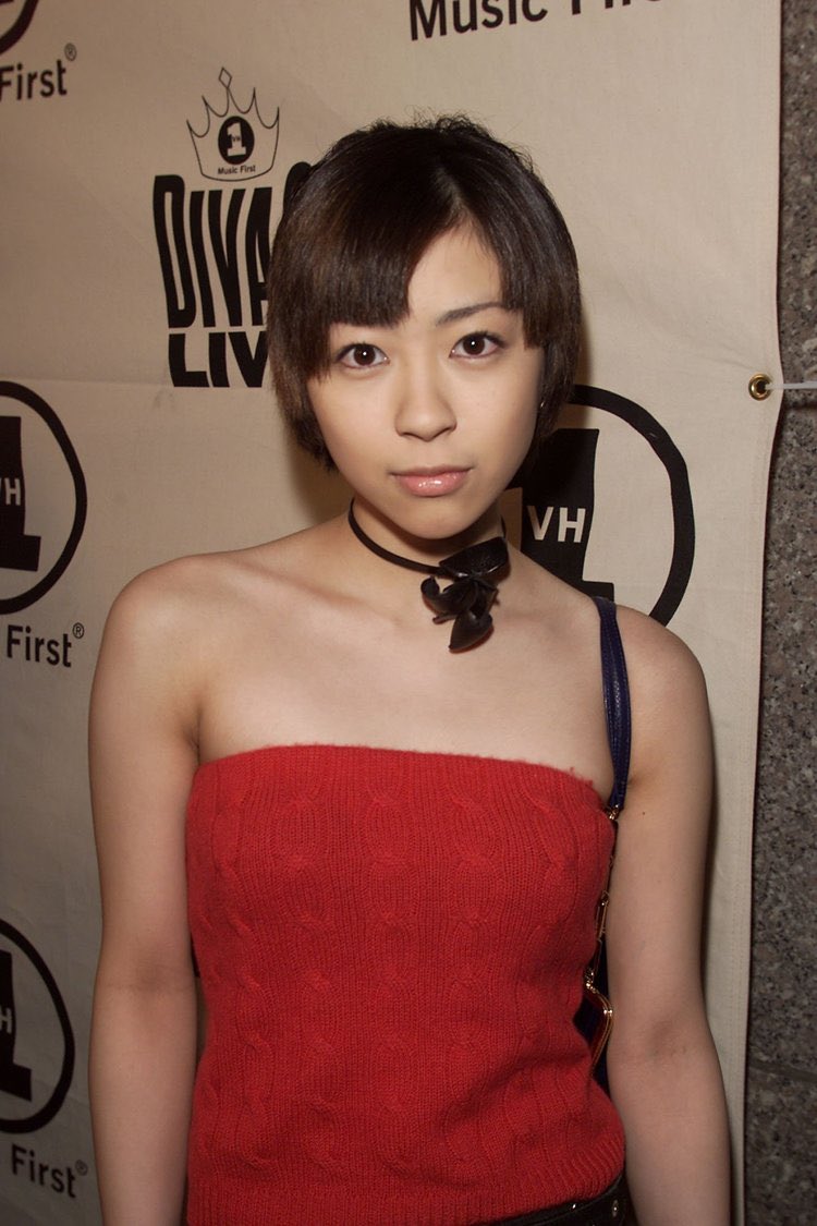 Iexury's tweet photo. How is it that no one here wants to talk about Utada showing up at DIVAS LIVE looking like THIS https://t.co/yjSFoRiQeW