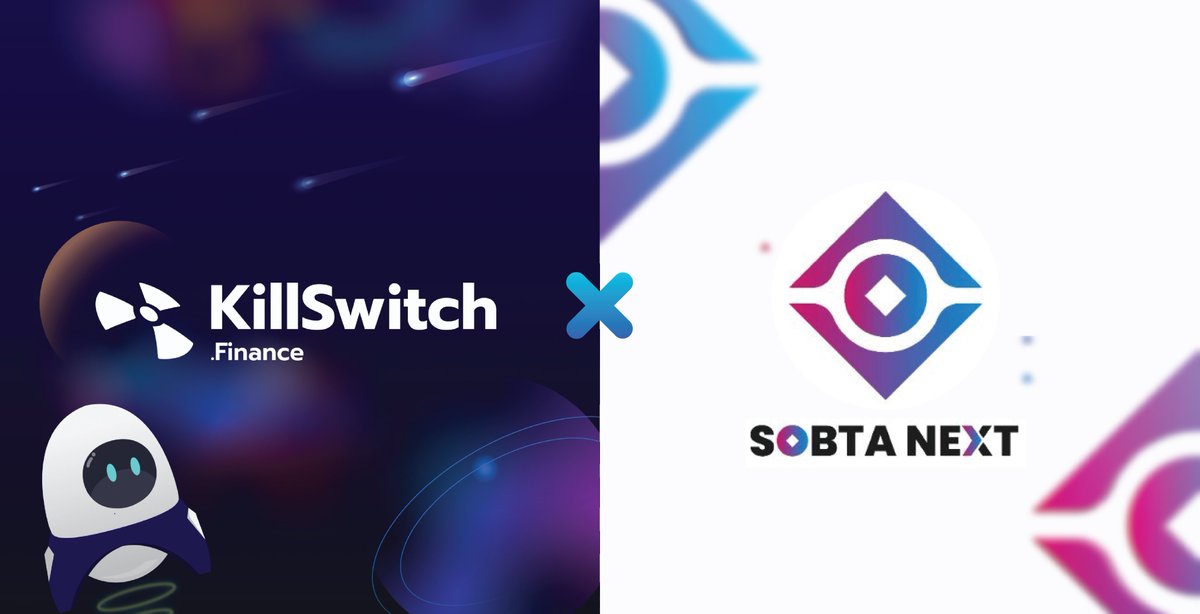 KillSwitch_Defi's tweet photo. 🎉 KillSwitch x @SobtaNext ☕️
📣Hi everyone!
We are excited to announce a WL Giveaway with @SobtaNext !
🎁 5 x Sobta Next WL
Rules 👇
1️⃣ Follow @KillSwitch_defi and @SobtaNext
2️⃣ Like & RT this post!
3️⃣ Tag 2 or more Friends!
⏰ You have 48 hrs!
#KillSwitchFinance #DeFi https://t.co/Bmp2ZHryRX