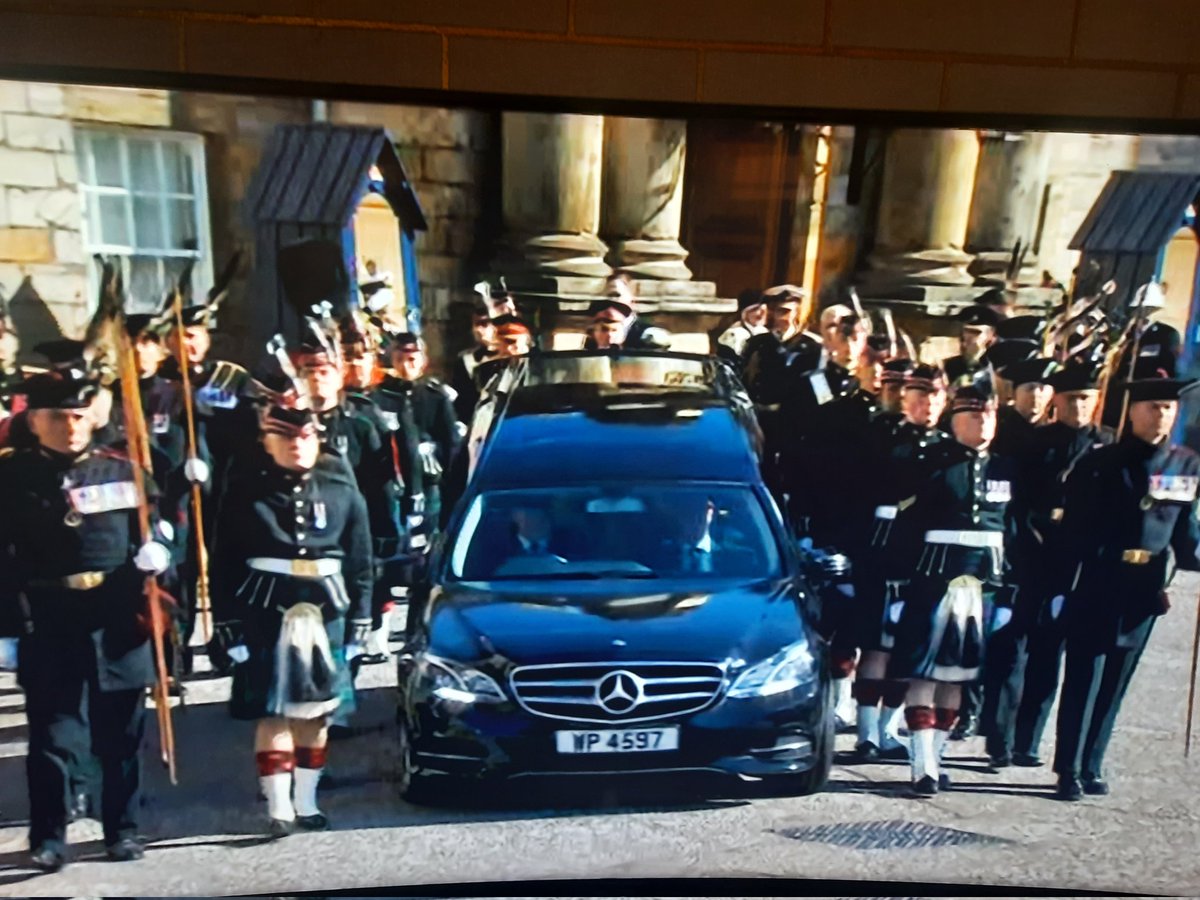 "A Scottish communion bidding farewell to a Scottish Queen"
-BBC-