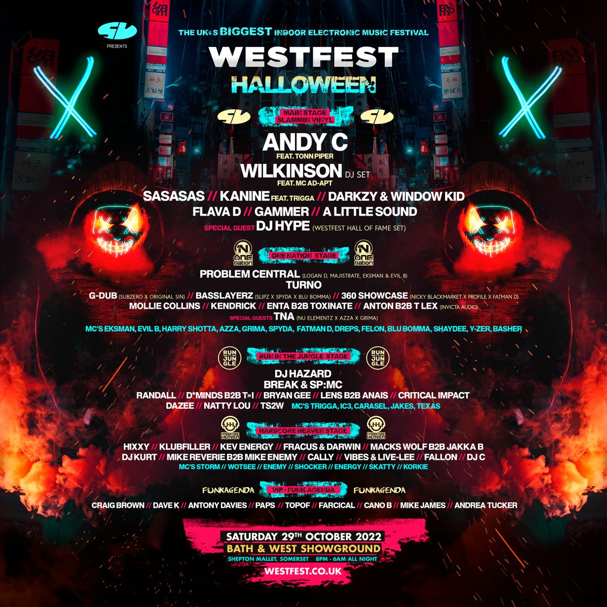 Westfest on sale now! westfest.co.uk