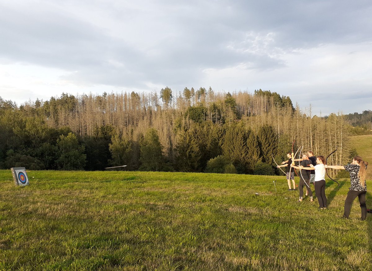 Stefan Golfier (@stegol4) on Twitter photo 'Nock, Draw, Loose!' - great fun giving an archery workshop at the fantastic <a href="/StefanDiezLab/">DiezLab</a> - Lansky&Braun lab retreat 'Nock, Draw, Loose!' - great fun giving an archery workshop at the fantastic <a href="/StefanDiezLab/">DiezLab</a> - Lansky&Braun lab retreat