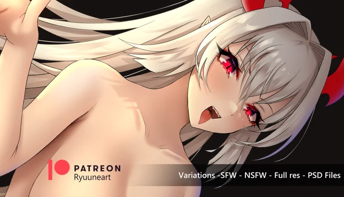 12 Variations, expressions, outfitsx3, SFW/NSFW, Full-res,PSD files and polls will be available on my PatreonConsider supporting me if you like my art,it will let me continue doing my best at  monthly rewards)  