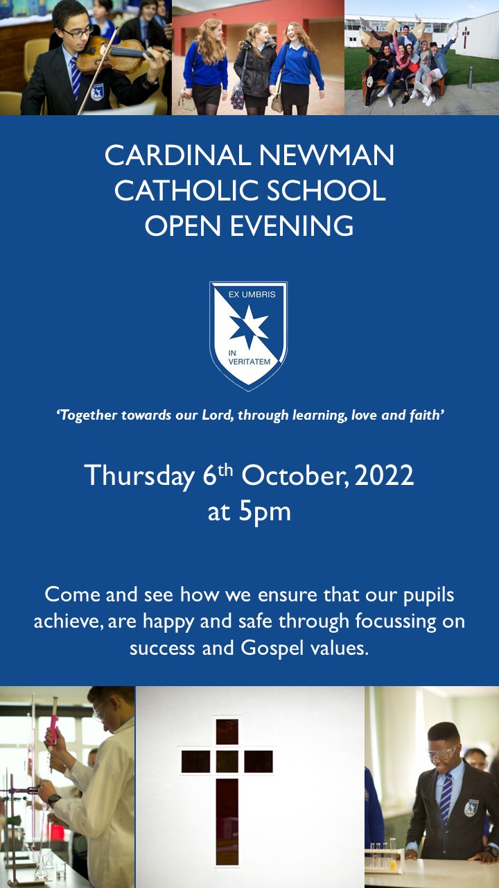 Cardinal Newman on Twitter "Do share the date of our up coming Open