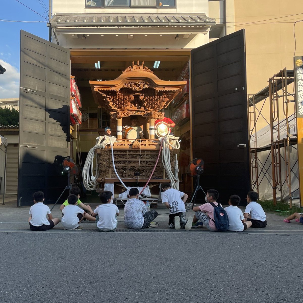 daidouchou's tweet photo. #大道町青年団 
#未来の鳴物係 https://t.co/wf5VbcmxNy