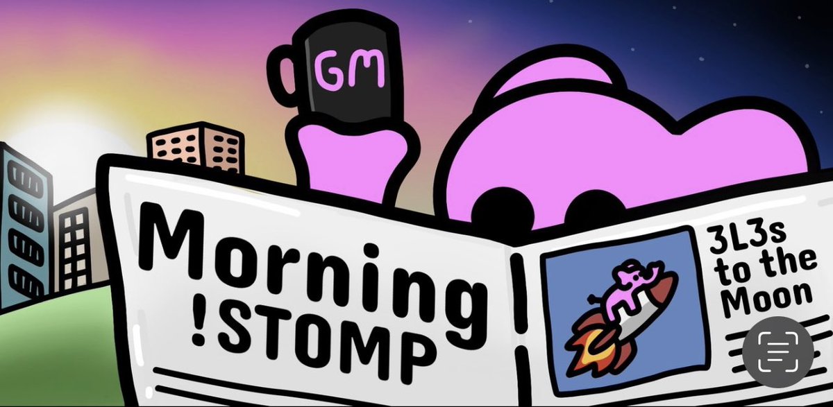 MorningStomp's tweet image. GM &amp;amp; #MorningStomp