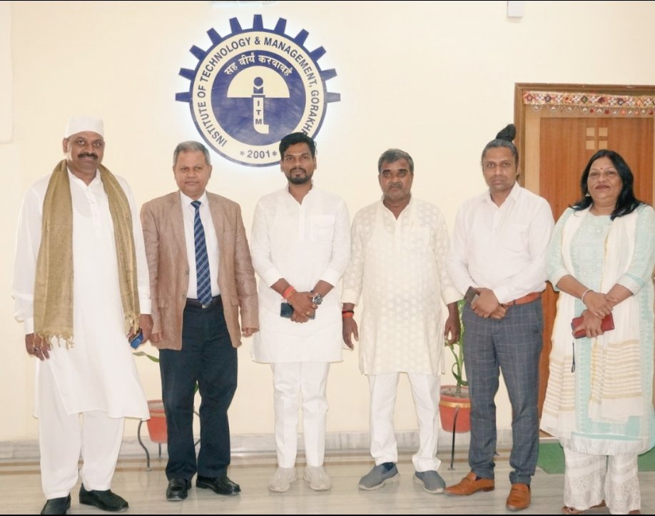DrVijayTiwariJi's tweet photo. #MahaYogiSena
@ShashiP73384211
Block Pramukh & Mandal Adhyaksh BJP of #PaliBlock visited @itmgkpofficial for creating #SelfEmployedCEOs
@PMOIndia @CMOfficeUP @EduMinOfIndia @MGUGOfficial @AKTU_Lucknow @Dm_Gorakhpur @ugc_india @AICTE_INDIA @AIUIndia
#Security #CyberNews https://t.co/HOig72eWZU