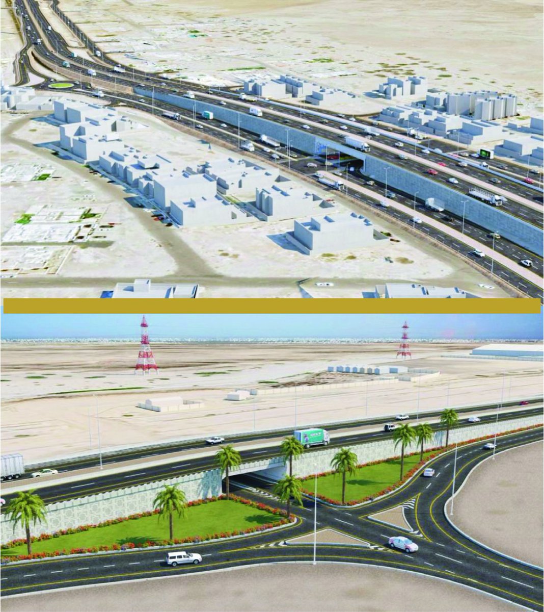 M_Municipality's tweet photo. ترجمةً للتوجيهات السامية بتنفيذ حزمة إضافية من المشاريع التنموية في محافظة مسقط خلال الخطة الخمسية(2021-2025)؛ تنفذ #بلدية_مسقط قريبًا مشروع ازدواجية طريق الأنصب ـ الجفنين بإنشاء ثلاث حارات في كل اتجاه بطول (15)كم، وإنشاء(7)جسور علوية وأنفاق، مع قنوات لتصريف المياه.
 التفاصيل👇 https://t.co/bUHrlAmvdo
