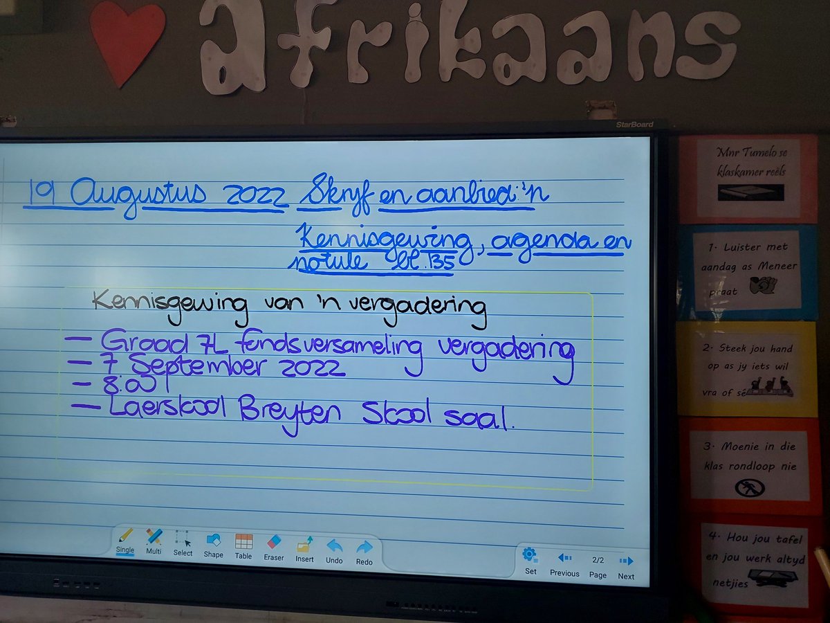 NtsikaTM's tweet photo. @Sarah_Hassain_ @YassimKat I have a smart board with built-in speakers through which I play @jacarandafm while teaching for my 3rd language learners to create an immersive language environment. Thanks to my school's SMT and SGB
#futuretrendsineducationleadership https://t.co/9rNc1HRRbd
