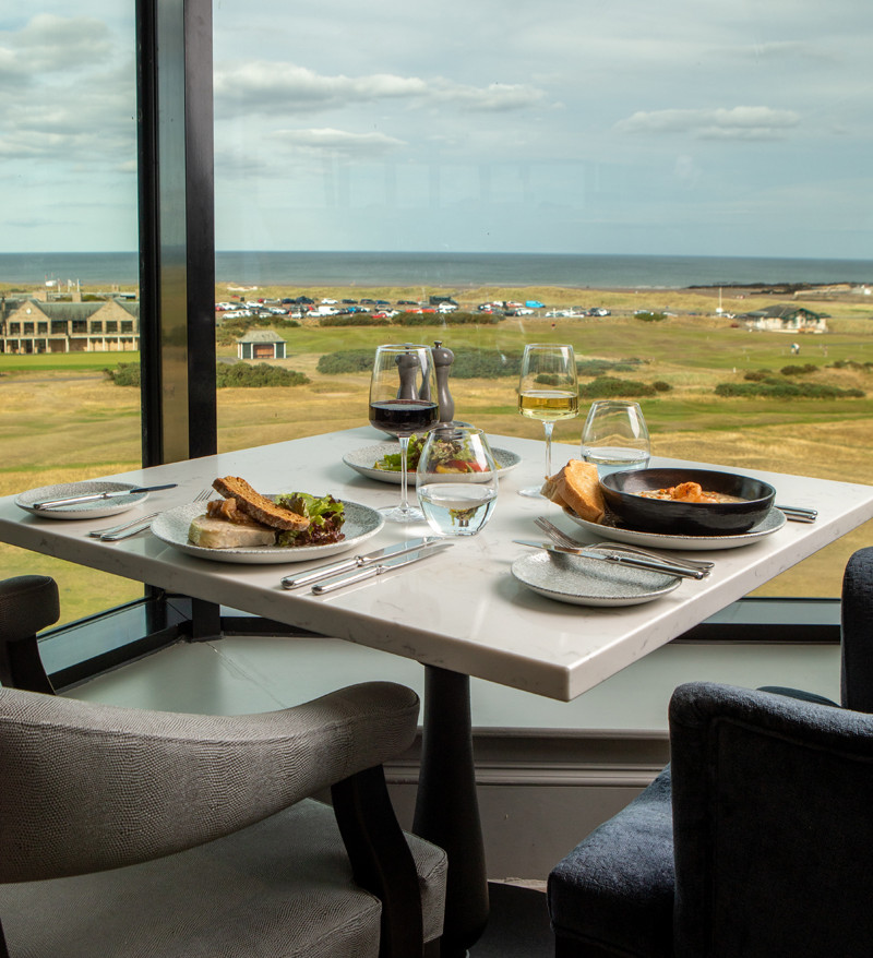 OldCourseHotel's tweet photo. 𝗖𝗮𝗻 𝘄𝗲 𝘁𝗮𝗸𝗲 𝘆𝗼𝘂𝗿 𝗼𝗿𝗱𝗲𝗿?

The tables in our Swilcan Loft restaurant have the best view in town ... matched by our exceptional food &amp; drink experiences. Follow https://t.co/IqGitB3bLa (or our Bio) to book your table now. 

#StAndrews #Foodies #Swilcan https://t.co/LgjuXbeX43