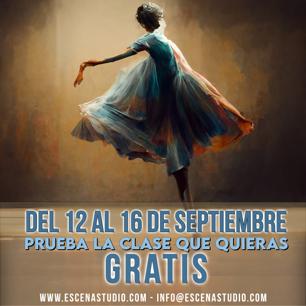EscenaStudio's tweet photo. 📅 Desde el 12 al 16 de septiembre puedes venir a probar GRATIS cualquiera de nuestras clases.
👉 Reserva ya tu clase de prueba
📱 609 90 84 47

#EscenaStudio #escuelateatromusical #escuelateatromadrid #escuelateatromusicalmadrid #escuelateatromadrid #escueladeartesescénicas https://t.co/SeIxFjqfdn