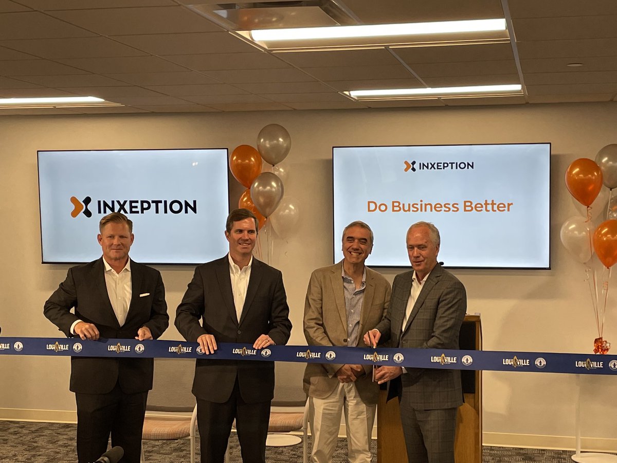 Join me in welcoming the Inxeption team to its new downtown office space! Locally, tech jobs have grown by nearly 17% in the last 5 years, outpacing the national rate of 12%. Our city is glad to play a role with LouTechWorks, <a href="/codelouisville/">Code Louisville</a> &amp; other training programs.