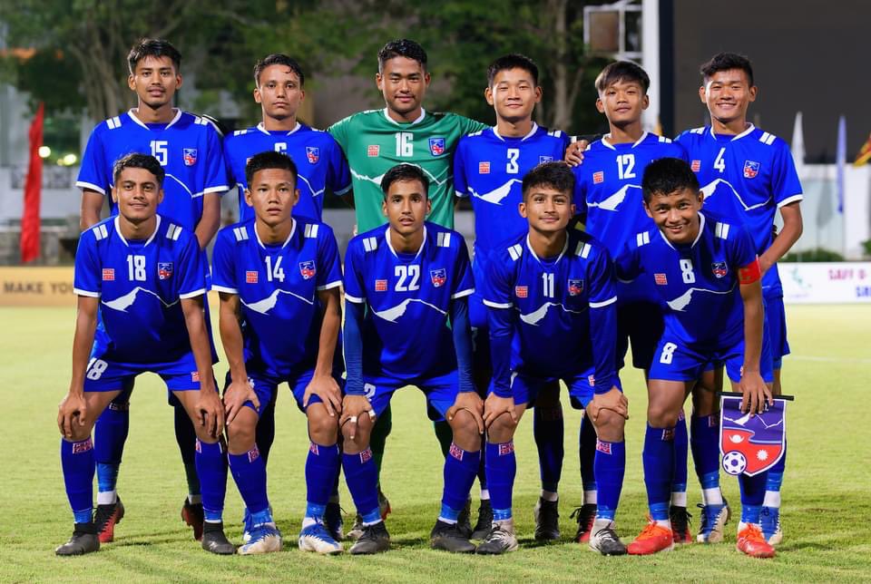 Goal_Nepal's tweet photo. 🚨 Breaking. Nepal U17 are into the final of SAFF U17 Championship after a 6-0 win over Sri Lanka.

It's NEPAL VS INDIA in the FINAL ! 

#Goal #Nepal #saffu17championship https://t.co/vxuj97NLhC