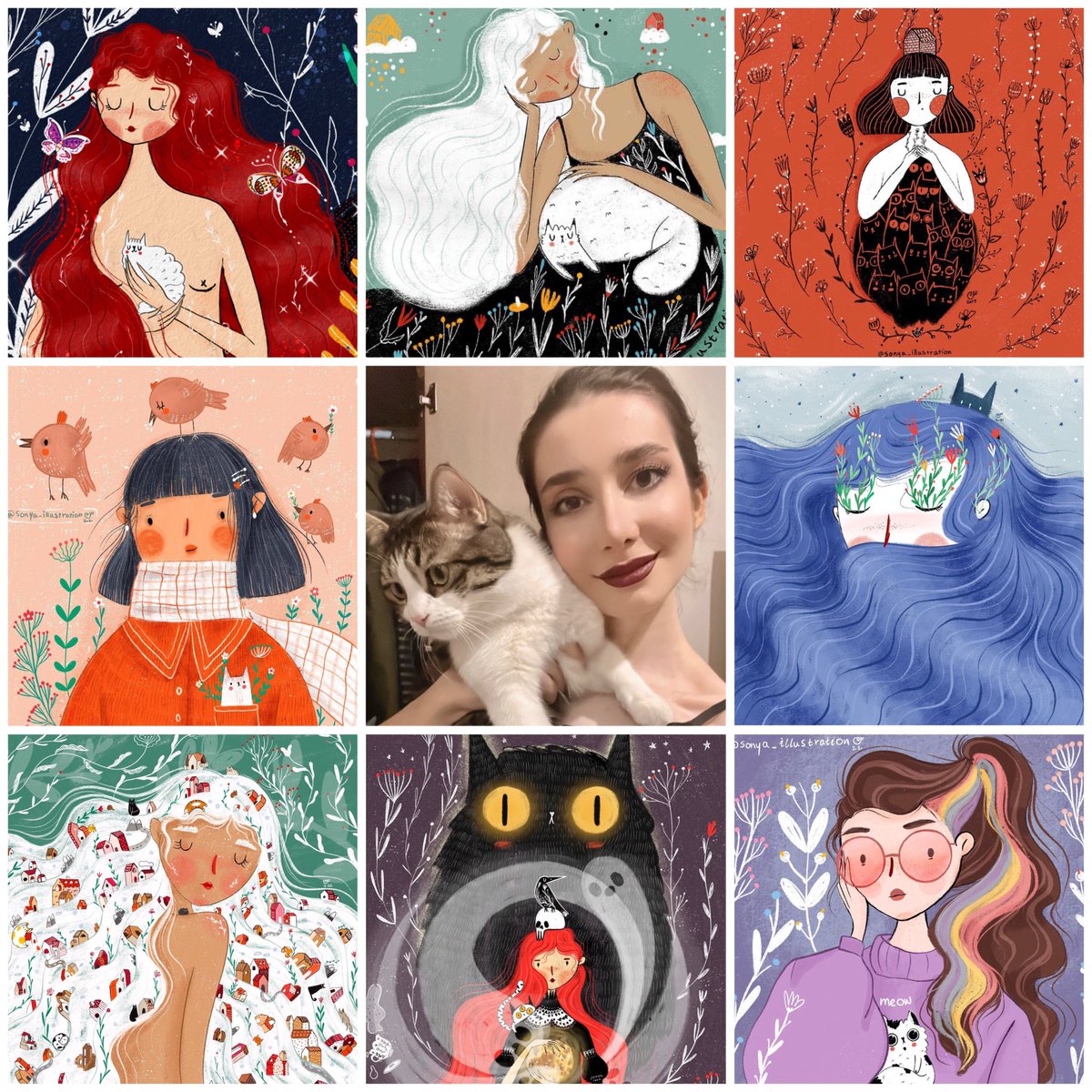 sonyaillust's tweet photo. Share your #artistsontwitter ❤️😻 https://t.co/HrhFWqrRyX