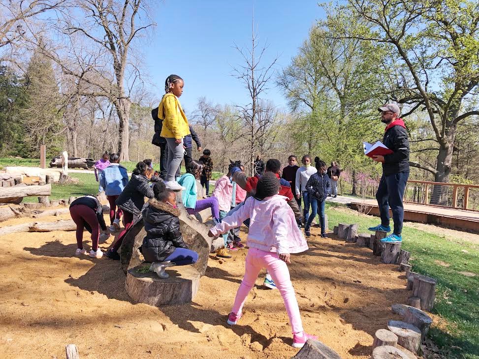 Embark on a Storytime Adventure at the Nature Playscape! 📚 Join the Forest Park Forever Education Team at 10 a.m. every Tuesday in September and October to explore a variety of fun children's books in this experiential play space. 🌳 Learn more ➡️ forestparkforever.org/calendar/2022/….