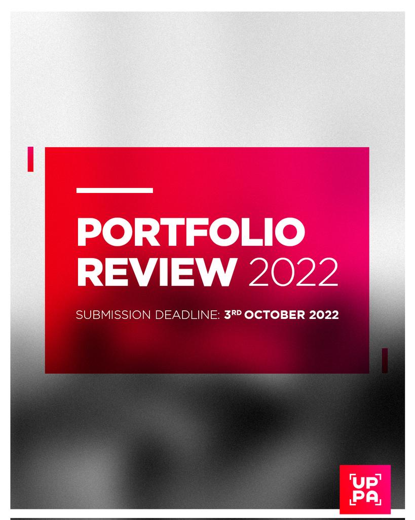 OPEN CALL!
The 2022 UPPA Portfolio Review is officially open for registration.

Free,online and open to all African photographers living on the continent.

Check out this year's reviewers &amp; guidelines here:bit.ly/3RZyCAq

Deadline is Oct 3rd

As always, sharing is caring